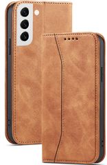 Bodycell Bodycell Book Case Pu Leather For Samsung Galaxy S22 5G - Brown  (200-110-098)