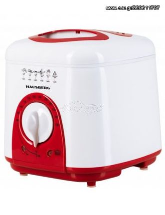 Φριτέζα Λαδιού 950W Hausberg HB-1320RS Red