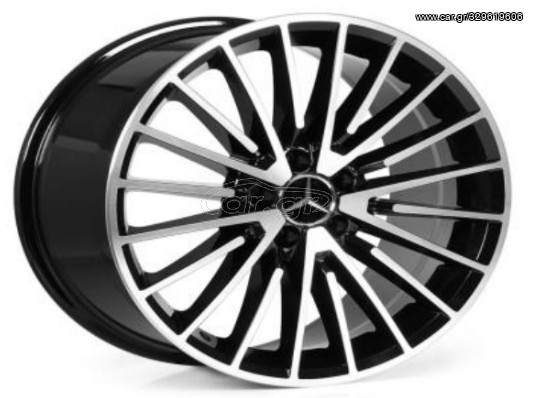 MERCEDES BENZ STYLE ΖΑΝΤΕΣ ΚΑΙΝΟΥΡΓΙΕΣ ΣΕΤ 8,5Χ18 5Χ112Κ ΕΤ45 ΔΙΑΜΑΝΤΕ ΜΑΥΡΟ