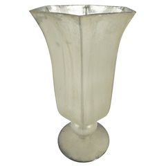 Artekko Ilaiyad Γυάλινο Ιβουάρ Ανθοδοχείο (15x28)cm Artekko 76787