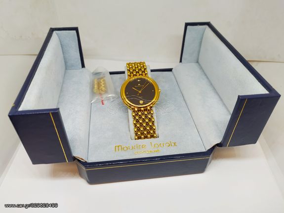 MAURICE LACROIX 92290 GOLD ELECTROPLATED G10 A90026 ΣΕ ΑΡΙΣΤΗ ΚΑΤΑΣΤΑΣΗ ΤΙΜΗ 690 ΕΥΡΩ