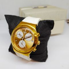 SWATCH Soukaina Chronograph White Silicone Strap ΤΙΜΗ 125 ΕΥΡΩ-thumb-4