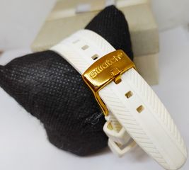 SWATCH Soukaina Chronograph White Silicone Strap ΤΙΜΗ 125 ΕΥΡΩ-thumb-5