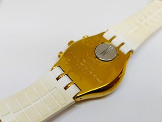 SWATCH Soukaina Chronograph White Silicone Strap ΤΙΜΗ 125 ΕΥΡΩ-thumb-7