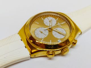 SWATCH Soukaina Chronograph White Silicone Strap ΤΙΜΗ 125 ΕΥΡΩ-thumb-10