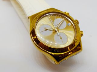 SWATCH Soukaina Chronograph White Silicone Strap ΤΙΜΗ 125 ΕΥΡΩ-thumb-13