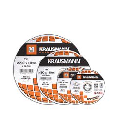 ΤΡΟΧΟΣ 180x1.6 INOX Dynamic KRAUSMANN AS46VBF