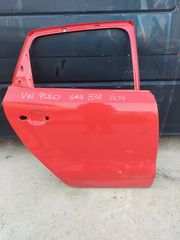 VW POLO '09-'17 ΓΝΗΣΙΑ ΜΕΤΑΧΕΙΡΙΣΜΕΝΗ ΠΙΣΩ ΔΕΞΙΑ ΠΟΡΤΑ ΜΕ ΚΩΔ. 6R4 833 604 