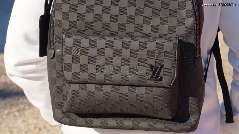 Louis Vuitton Blended Fabrics A4 Leather Logo Straw Bags (M59808, M59963)