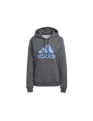 Adidas Ανδρικό Φούτερ με Κουκούλα Γκρι IC9845