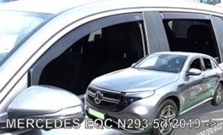 MERCEDES EQC N293 5D 2019+  ΣΕΤ ΑΝΕΜΟΘΡΑΥΣΤΕΣ ΑΥΤΟΚΙΝΗΤΟΥ ΑΠΟ ΕΥΚΑΜΠΤΟ ΦΙΜΕ ΠΛΑΣΤΙΚΟ HEKO - 4 ΤΕΜ.