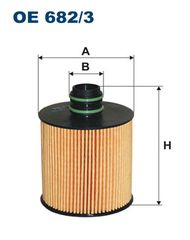 Φίλτρo Λαδιού FILTRON OE 682/3 ΓΙΑ ΑΥΤΟΚΙΝΗΤΑ ALFA ROMEO GIULIETTA, MITO; DODGE JOURNEY; FIAT 500L, 500X, BRAVO II, DOBLO, DOBLO CARGO, DUCATO, FREEMONT, GRANDE PUNTO, IDEA, PUNTO EVO, TIPO 1.6D/2.0D/-thumb-1