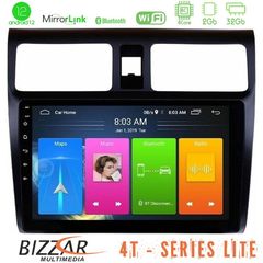 Bizzar 4T Series Suzuki Swift 2005-2010 4Core Android12 2+32GB Navigation Multimedia Tablet 10"