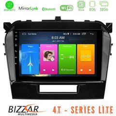 Bizzar 4T Series Suzuki Vitara 2015-2021 4Core Android12 2+32GB Navigation Multimedia Tablet 9"