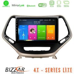 Bizzar 4T Series Jeep Cherokee 2014-2019 4Core Android12 2+32GB Navigation Multimedia Tablet 9"