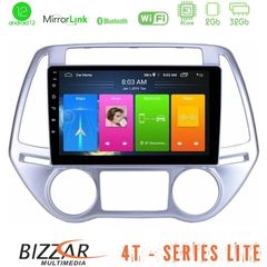 Bizzar 4T Series Hyundai i20 2012-2014 4Core Android12 2+32GB Navigation Multimedia Tablet 9"