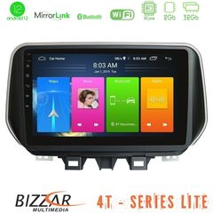 Bizzar 4T Series Hyundai ix35 4Core Android12 2+32GB Navigation Multimedia Tablet 10"