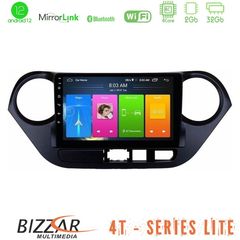 Bizzar 4T Series Hyundai i10 2014-2020 4Core Android12 2+32GB Navigation Multimedia Tablet 9"