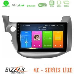 Bizzar 4T Series Honda Jazz 2009-2013 4Core Android12 2+32GB Navigation Multimedia Tablet 10"