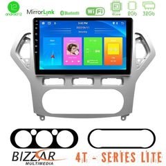 Bizzar 4T Series Ford Mondeo 2007-2010 AUTO A/C 4Core Android12 2+32GB Navigation Multimedia Tablet 9"