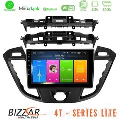 Bizzar 4T Series Ford Transit Custom/Tourneo Custom 4Core Android12 2+32GB Navigation Multimedia Tablet 9"