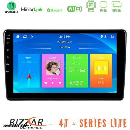 Bizzar 4T Series Peugeot Partner / Citroën Berlingo 2008-2018 4Core Android13 2+32GB Navigation Multimedia Tablet 9"