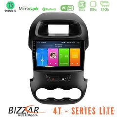 Bizzar 4T Series Ford Ranger 2012-2016 4Core Android13 2+32GB Navigation Multimedia Tablet 9"