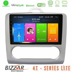 Bizzar 4T Series Ford Focus Auto AC 4Core Android12 2+32GB Navigation Multimedia Tablet 9"
