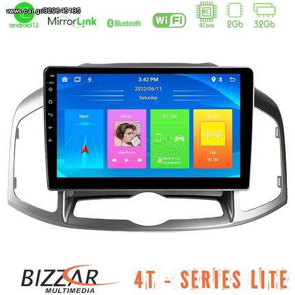 Bizzar 4T Series Chevrolet Captiva 2012-2016 4Tore Android12 2+32GB Navigation Multimedia Tablet 9″