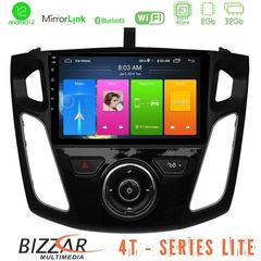 Bizzar 4T Series Ford Focus 2012-2018 4Tore Android12 2+32GB Navigation Multimedia Tablet 9″