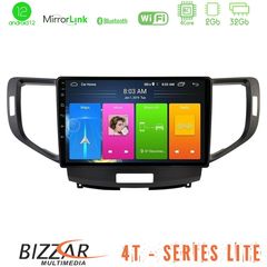 Bizzar 4T Series Honda Accord 2008-2015 4Tore Android12 2+32GB Navigation Multimedia Tablet 10″