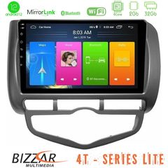 Bizzar 4T Series Honda Jazz 2002-2008 (Auto A/C) 4Tore Android12 2+32GB Navigation Multimedia Tablet 9″