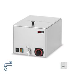 Μονό Θερμαντικό Hot Dog με Βρυσάκι για 1xGN 1/2 Redfox WEV12