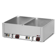 Διπλό Bain Marie για GN 1/1 με Βρυσάκι 66x54x22cm Redfox BMV2115