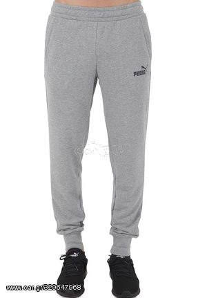 Men's Puma Essential Regular Fit Pant In Grey | 586749-03