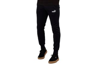 Men's Puma Essential Slim Pant In Black | 586748-01