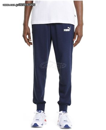 Men's Puma Essential Slim Pant In Blue | 586749-06