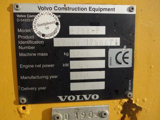 Φορτωτής Με Λάστιχα Volvo 2004 L25B shovel-thumb-17