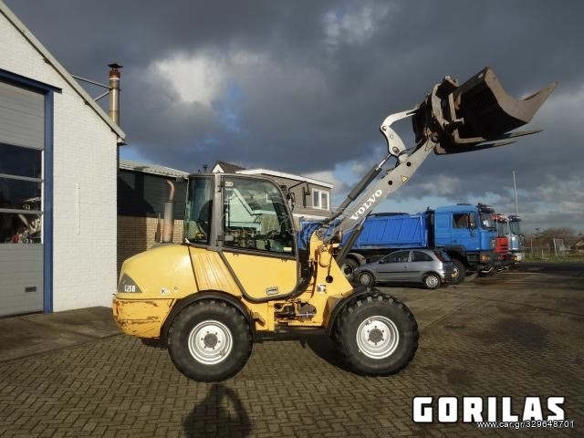 Φορτωτής Με Λάστιχα Volvo 2004 L25B shovel