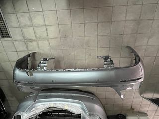 W213 E-klasse Mercedes-Benz οπίσθιος προφυλακτήρας μαύρος -thumb-2