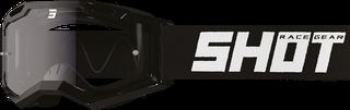 ΜΑΣΚΑ ΓΥΑΛΙΑ MX ASSAULT 2.0 SOLID BLACK GLOSSY | SHOT