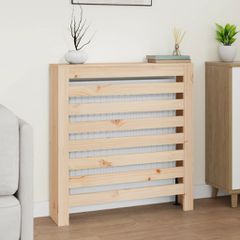 vidaXL Κάλυμμα Καλοριφέρ 79,5 x 19 x 84 εκ. από Μασίφ Ξύλο Πεύκου