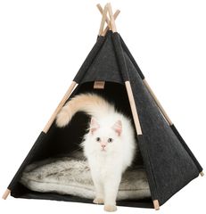 Φωλιά Trixie Tipi, Διαστάσεων:55x65x55cm, Ανθρακί