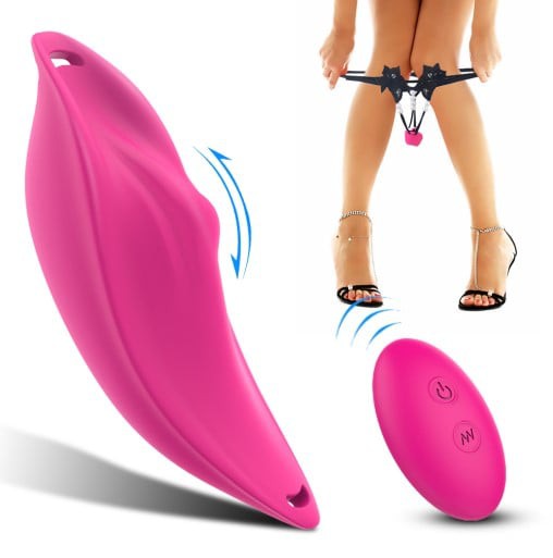 Vibrator Clitoris + Bikini Molly Remote Control Silicon USB Pink