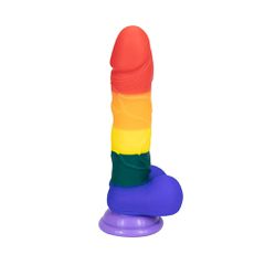 Dildo Realist Rainbow Silicon-thumb-9