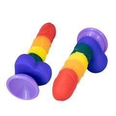 Dildo Realist Rainbow Silicon-thumb-4