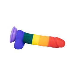 Dildo Realist Rainbow Silicon-thumb-5