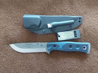 TOPS Knives B.O.B. Fieldcraft 154CM Blue/Black G10