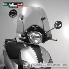 ΖΕΛΑΤΙΝΑ-ΑΝΕΜΟΘΩΡΑΚΑΣ-ΠΑΜΠΡΙΖ PIAGGIO LIBERTY S I-GET 150 2004-2020 BIONDI 48CM ΜΕ ΒΑΣΕΙΣ