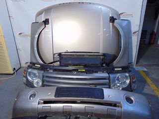 Μούρη κομπλέ LANDROVER RANGE ROVER (2002-2009) Καπό,2 φτερά,2 φανάρια XENON με μοτέρ υαλοκαθαριστήρα,προφυλακτήρας,μάσκα,μετώπη,τραβέρσα,ψυγείο κομπλέ(νερού, a/c,βεντιλατέρ μονό σε πλαίσιο),θόλοι,-thumb-1